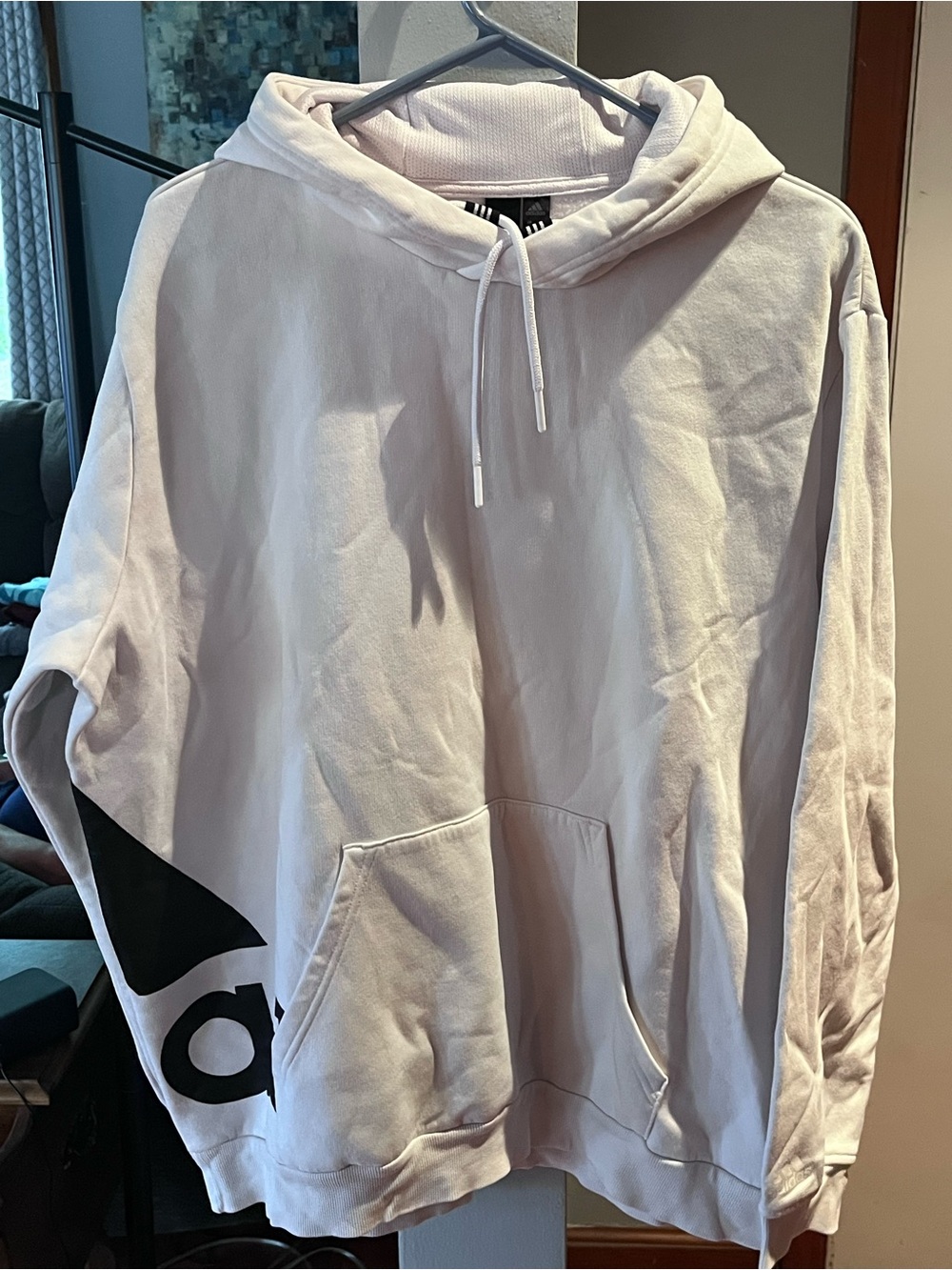 White Adidas Hoodie